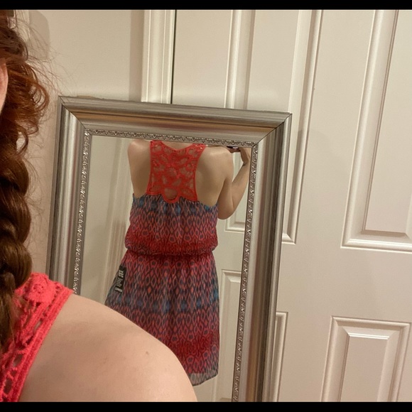 SOLD! Express Print Dress, NWT, Medium - Picture 5 of 11